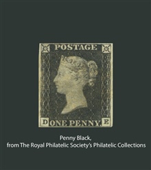 The Penny Black Stamp, from the Society's Philatelic Collection