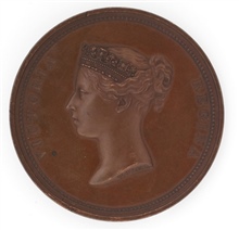 The Wyon Medal, created for Queen Victoria's visit to the Corporation of London, 9th November 1837