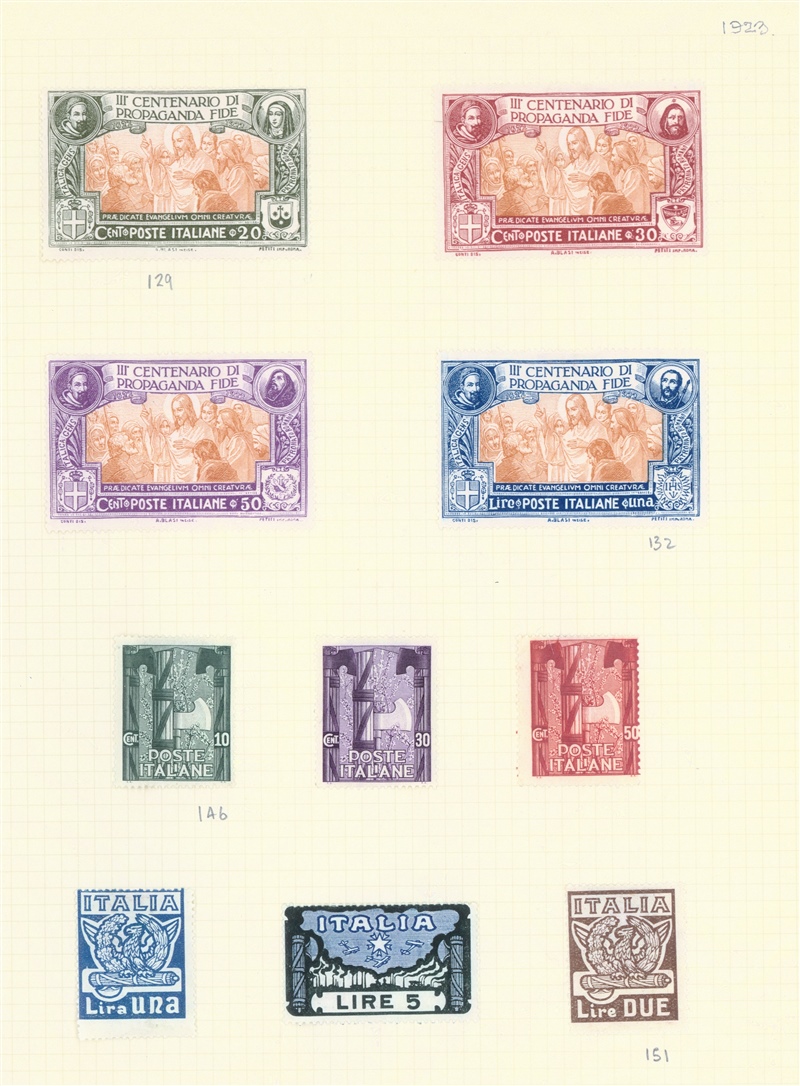 RPSL UPU Collection – Italy 