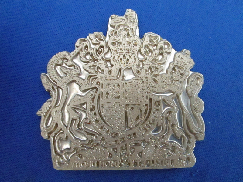 RPSL Letterhead die depicting the Royal Crest