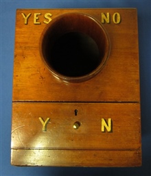 Front Of Ballot Box