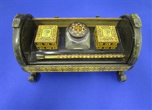 Writing Box with two integrated stamp boxes