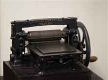 Jean Sperati's Printing Press