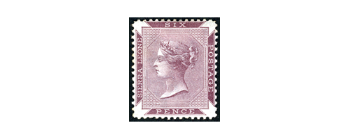 Sierra Leone 1859 6d