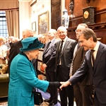 The Queen was introduced to Donald Sundman