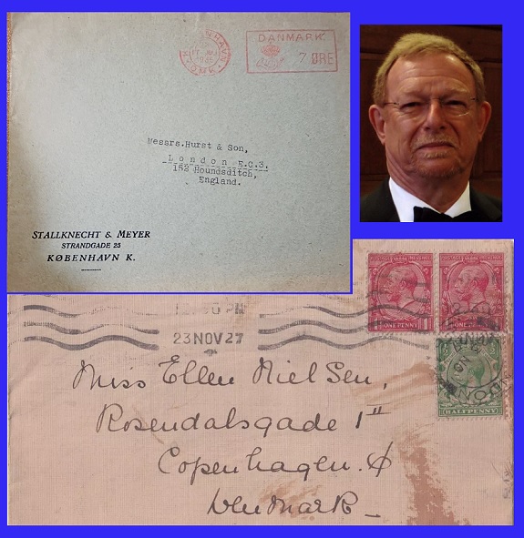 Denmark, the United Kingdom and Mail across the North Sea
